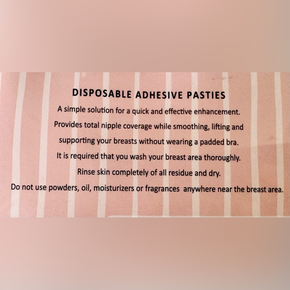Magic Curves Disposable Adhesive Pasties - Picture 4 of 4
